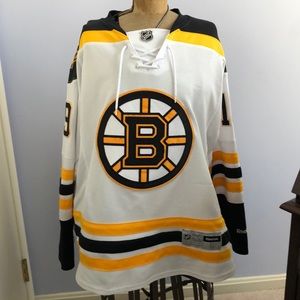 Tyler Seguin #19 Bruins white away game jersey